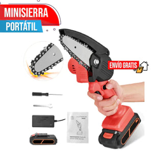 Motosierra portátil recargable de 6 pulgadas